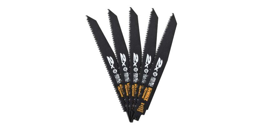 Lame scie sabre BIM 2X Long Life bois avec clous 228mm