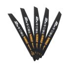 Lame de scie sabre DEWALT BiM 2X Long Life pour la coupe du bois et métal - Lot de 5