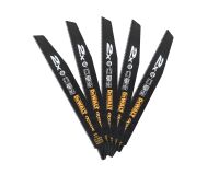 Lame de scie sabre DEWALT BiM 2X Long Life pour la coupe du bois et métal - Lot de 5