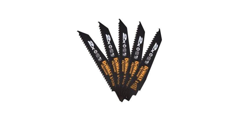 Lame scie sabre BIM 2X Long Life bois avec clous 152mm