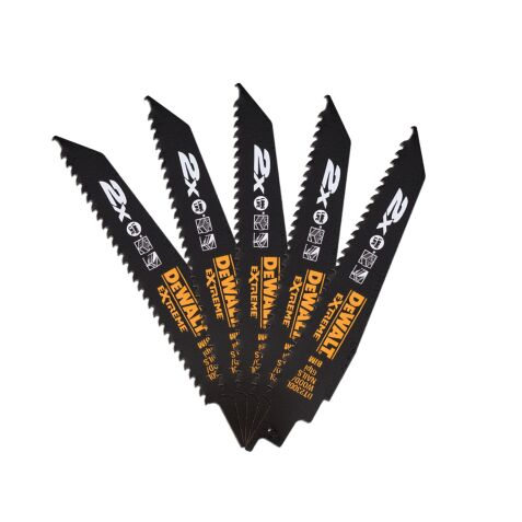 Lame scie sabre BIM 2X Long Life bois avec clous 152mm