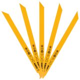 Lames scie sabre BIM DeWalt coupe multi-matériaux - Lot de 5