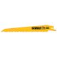 Lames scie sabre BIM Plungepoint DeWalt - Lot de 5
