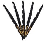 Lame de scie sabre DEWALT HCS pour la coupe du bois 240 mm - Lot de 5