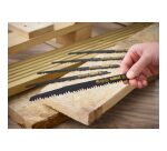 Lame de scie sabre DEWALT HCS pour la coupe du bois 240 mm - Lot de 5