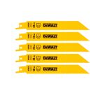 5 lames scie sabre BIM métal 152mm Profondeur <8mm / 18 TPI