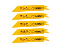 5 lames scie sabre BIM métal 152mm Profondeur <3mm / 14 TPI