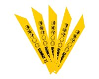 5 lames scie sabre BIM métal 152mm Profondeur <1,5mm / 10 TPI