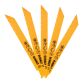 Lames scie sabre BIM DeWalt - Profondeur de lame <12 mm - Lot de 5