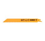 Lames scie sabre BIM DeWalt - Profondeur de lame <12 mm - Lot de 5