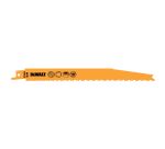 Lame de scie sabre DEWALT HCS Progressor métal 203 mm - Lot de 5