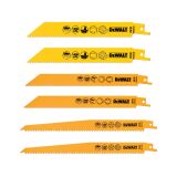 Coffret de 6 lames pour scie sabre