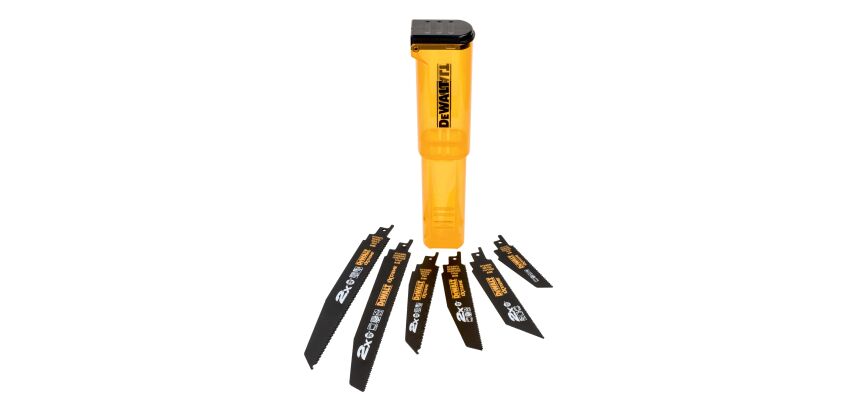 Coffret de 6 lames pour scie sabre DEWALT
