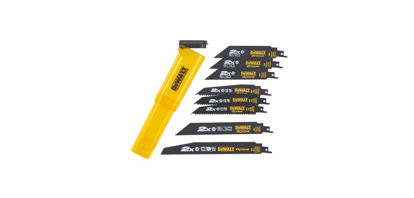 Coffret de 8 lames pour scie sabres