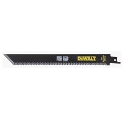 Lame de scie sabre spéciale isolation DEWALT 225 mm / 6TPI - Lot de 2
