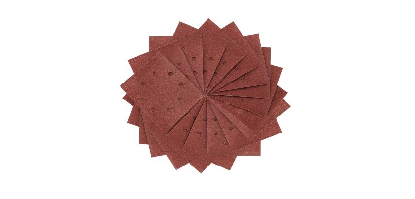 1/4 feuille abrasive ponceuse vibrante grain 150 - 115x140mm
