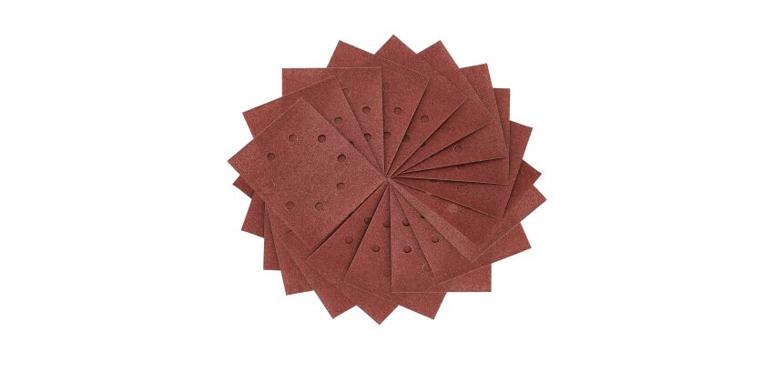 Patin DeWalt pour ponceuses vibrantes 115 x 140 mm - Grain 150 - Lot de 25