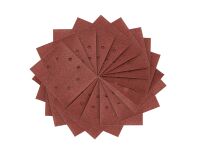 1/4 feuille abrasive ponceuses vibrantes grain 60 - 115x40mm