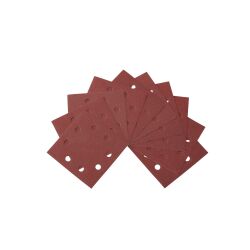 1/4 feuille abrasive ponceuse vibrante grain 180 - 115x115mm