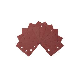 1/4 feuille abrasive ponceuse vibrante grain 120 - 115x115mm