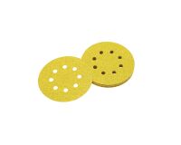 Disque abrasif Velcro DEWALT Ø 125 mm – 8 trous – Lot de 10