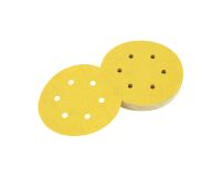 Disque abrasif velcro ponceuse excent GR120 - 6 perfo ø 150mm