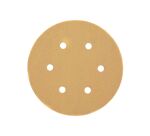 Disque abrasif velcro ponceuse excent GR40 - 6 perfo ø 150mm