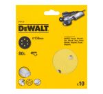 Disque abrasif velcro ponceuse excent GR80 - 6 perfo ø 150mm