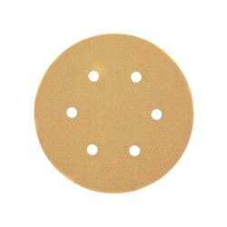 Disque abrasif velcro ponceuse excent GR40 - 6 perfo ø 150mm