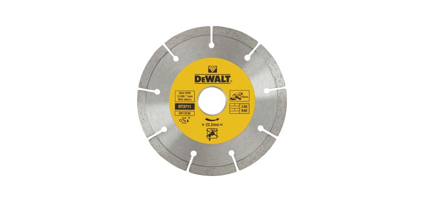 Disque fritté segmenté béton 125 x 22,2 mm