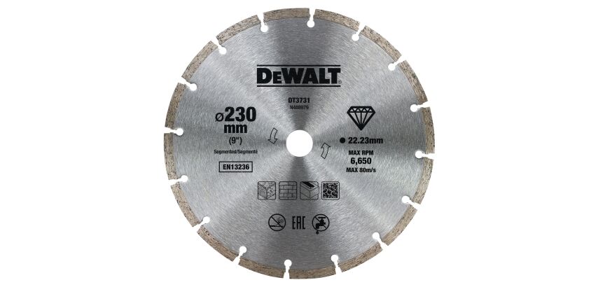 Disque fritté segmenté béton 230x22.2mm