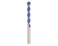 Foret multimatériaux 7x100 mm attachement cylindrique, plaquette carbure affutée