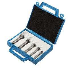 Cof. 5 fraises conique HSS 90° DIN 335C : 8,3-10,4-12,4-16,5-20,5mm