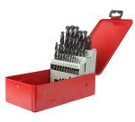 Coffret 25 forets HSS Standard coffret 25 forets HSS laminés 1 à 13mm par 0,5mm