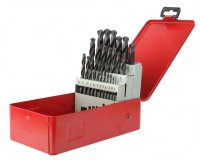 Coffret 25 forets HSS Standard coffret 25 forets HSS laminés 1 à 13mm par 0,5mm