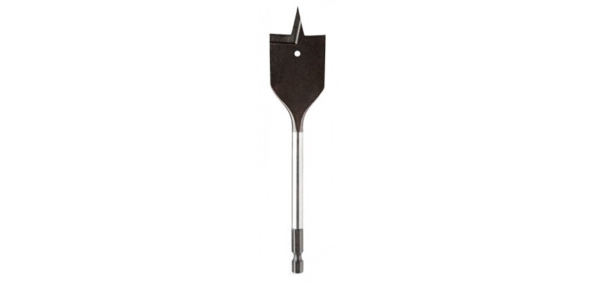 Mèche bois plate 26 mm attachement hexagonal quick lock