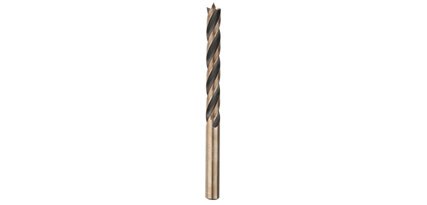 Foret bois 4 pointes 10mm attachement cylindrique