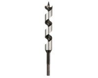 Mèche bois 6pans 10x235 mm spirale unique attachement hexagonal lg 235 mm