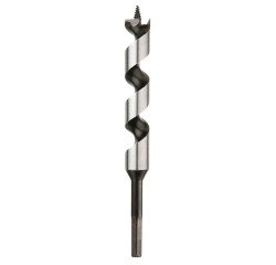 Mèche bois 6pans 10x235 mm spirale unique attachement hexagonal lg 235 mm