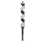 Mèche bois 6pans 12x235 mm spirale unique attachement hexagonal lg 235 mm