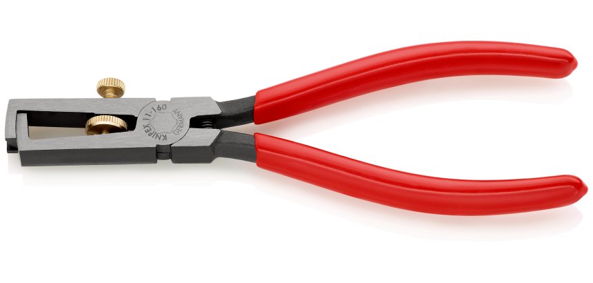 Pince à dénuder universelle 160mm avec ressort - Gainage PVC - Tête polie - SC