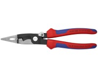 Pince multifonctions 6 outils en 1 - 200mm - Bi-matière - Loquet de fermeture SC