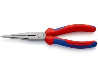 Pince à becs demi-ronds 200mm avec tranchant (Dureté 61HRC) - Bi-matière - SC