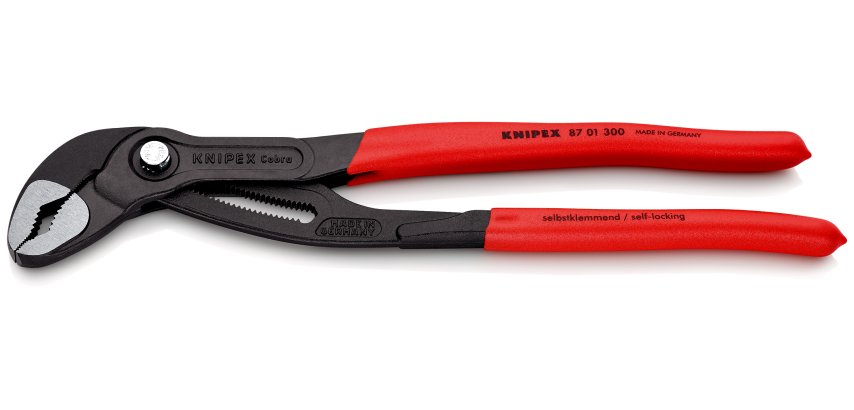 Pince multiprise de pointe Cobra - 300 mm - rouge