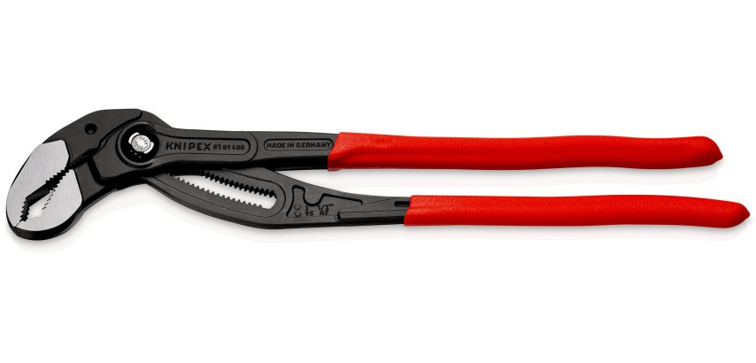 Pince multiprise Cobra® XL 400mm - Gainage PVC - Ouverture 95mm - 27 positions