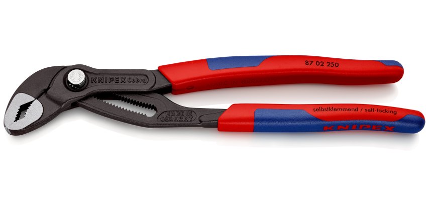 Pince multiprise Cobra® 250mm - Bi-matière - Ouverture 46mm - 25 positions - SC