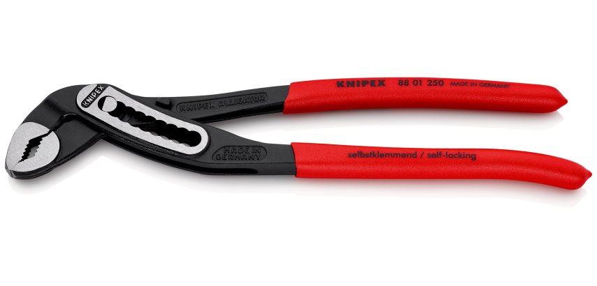 Pince multiprise Alligator® 250mm - Gainage PVC - Ouverture 46mm - 9 positions