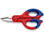 Ciseaux d électricien 155mm - Gainage bi-matière - Tranchant en Inox