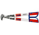 Coupe-câbles à cliquet 570mm - Cu/Al Ø38mm/280mm² - Bras télescopiques