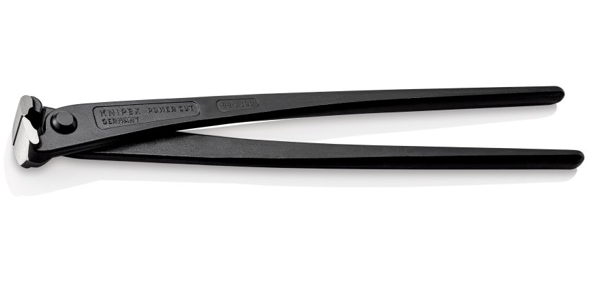 Tenaille russe 300mm démultipliée noire - Tête polie - Capacité 3,8mm